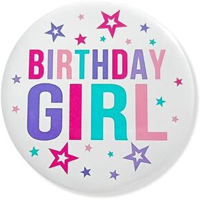 It's My Birthday/Birthday Queen Ribbon Buttons Badge Happy Birthday Badge Pins for Men Women Boy Girl Colorful Satin Corsage Fabric Birthday Party Award Brooches Decorations