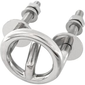 Boat Stainless Steel Bracket Transom Mount Water Ski Tow Rope Hook for Yacht Accessories