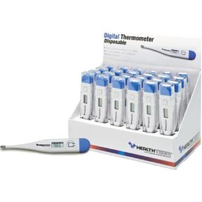 Graham-Field 1858 HealthTeam Disposable Digital Thermometer with 200-Hour Battery Life & Memory Recall, Pack of 24 in Saudi Arabia