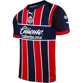 PUMA Chivas Men's Alternative Jersey 22/23 (as1, Alpha, l, Regular, Regular) Red, Blue in Saudi Arabia