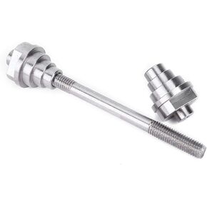 VGEBY Axle Hub Adapter Quick Release Skewers Adapter for 12mm / 15mm / 20mm Front Wheel