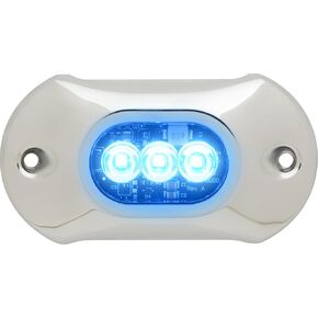 Attwood 65UW03B-7 Lightarmor Ultra-Bright 3-LED 800 Lumen Underwater Light, Sapphire Blue