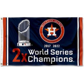 Houston Astros Years Series Champions 3x5 Foot Banner Flag