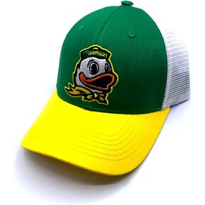 Oregon University Hat Classic Mesh Trucker Embroidered Team Logo Adjustable Cap