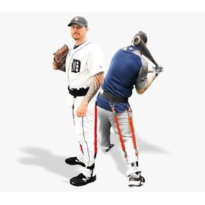 VPX Baseball Training Harness, Adds 4-6MPH Power and Velocity Quickly, Improves Swing, Hitting, PItching, Throwing Mechanics, Custom Fit, Hitters Pitchers, All Ages