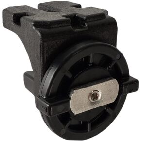 YakAttack 90 Degree MightyMount Vertical Track Adapter, Black (LNL-1008) | Kayak Fishing Accessories
