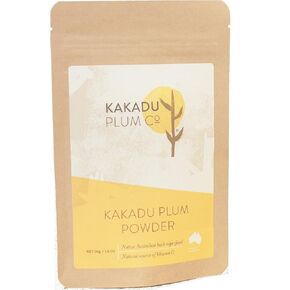 MaxRelief Kakadu Plum Powder - Australian Superfood Elixir - Purely Plant-Based Sourced Vitamin C Powder - #1 Global Natural Source - Nourish Optimal Health and Enhance Body Resilience - 1.8 OZ