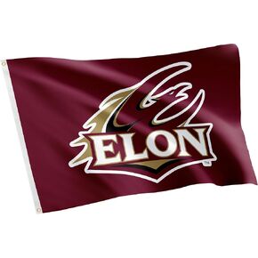 Desert Cactus Elon University Flag Phoenix Flag Banners 100% Polyester Indoor Outdoor 3x5 feet Flags (Style 1)