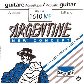 Savarez Strings set Argentine Light à ball end Accordion Accessory (1610MF)