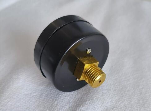 0-120 PSI Water Pressure Gauge with Lazy Hand Waterproof Stainless Steel Case for Home House Using in Saudi Arabia