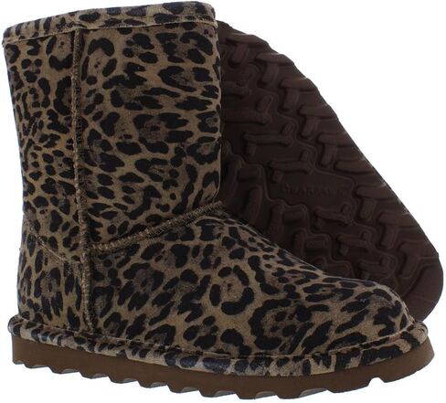 BEARPAW Elle Exotic Youth Multiple Colors | Youth's Boot Classic Suede | Youth's Slip On Boot | Comfortable Winter Boot in Saudi Arabia