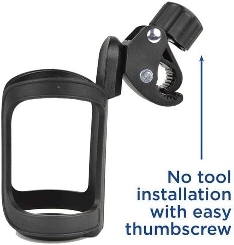 قفص زجاجات الدراجة بمقود الدراجة زيفال (متوافق مع عدة مواضع وملاءمة، سهل التركيب، أسود) in Kuwait