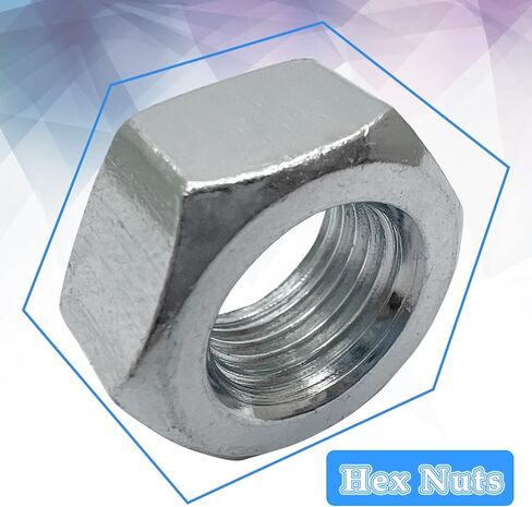 NGe 15 قطعة M12 x 1.25 مللي متر صواميل سداسية الملعب، صواميل سداسية مترية دقيقة in Kuwait