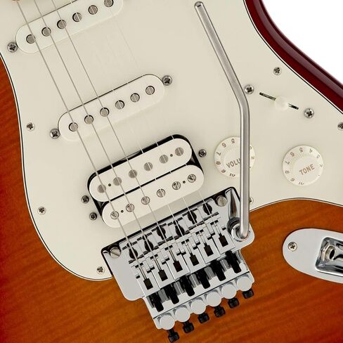 Electric Guitar Tremolo Bridge System Double Locking with Whammy Bar Locking Nut (Black) in Saudi Arabia