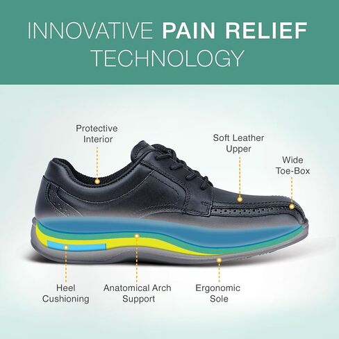 حذاء Gramercy للرجال من Orthofeet in Kuwait