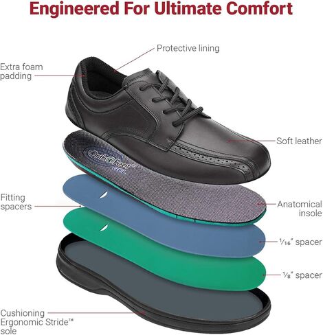 حذاء Gramercy للرجال من Orthofeet in Kuwait
