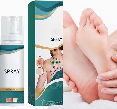 Natural Skin Spray - Travel-Friendly 3.38 Ounce Spray (Pack of 4) in Kuwait