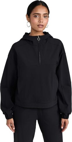 Sweaty Betty Women's Winter Explorer Half Zip Fleece Lined Workout Hoodie in Saudi Arabia
