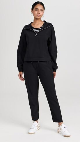 Sweaty Betty Women's Winter Explorer Half Zip Fleece Lined Workout Hoodie in Saudi Arabia