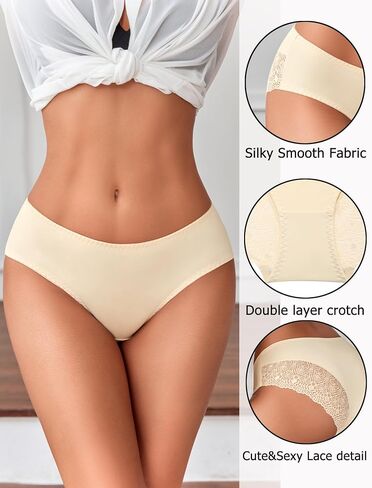 Avidlove Sexy Cheeky Panties for Women Lace Bikini Underwear in Saudi Arabia