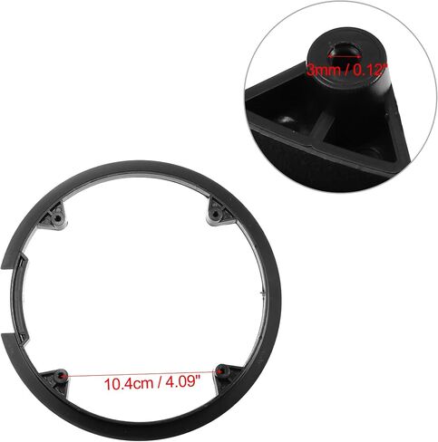 X AUTOHAUX 2 قطعة 42 الأسنان 10.4 سنتيمتر 4 ثقوب دراجة دراجة كرانسيت سلسلة غطاء الاطارات حماية سلسلة عجلة الغطاء الواقي الأسود in Saudi Arabia