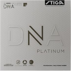 STIGA DNA Platinum H Table Tennis Rubber | Hard Professional Table Tennis Sheet for Maximum Control & Powerful Spins - Full Stroke Control - Made in Germany