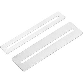 PATIKIL Guitar Fingerboard Guard Stainless Steel Fretboard Protector Silver Tone for Dressing and Polishing Frets