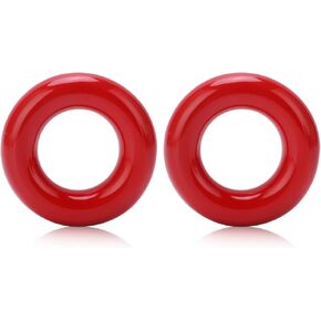 VGEBY Golf Weighting Ring, 2pcs Bat Weight Round Glossy Trainning Club Swing Weight Donut for Warm Up Baseball Accessories in Kuwait