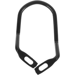 Black Rear Derailleur Protector, Steel Bicycle Derailleur Guard, Durable Bike Rear Derailleur Hanger Rear Gear Protector Chain Stay Guard for Bicycle Mountain Road Cycling,150 mm , Shifters