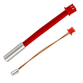 Sprite Extruder Pro Kit 300℃ Cartridge Heater 24V 40W + Thermistor NTC100K High Temperature Sensor Compatible with Creality Ender 3 S1 Pro, CR10 Smart Pro, Sermoon V1 3D Printer (Heater thermistor)