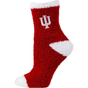 Solid Fuzzy Sleep Socks