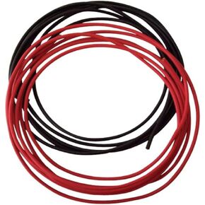 550 Red and Black 8-Gauge Wire - 20'