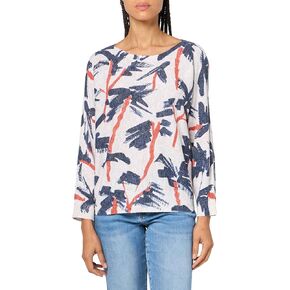 NIC+ZOE Women's Painted Palms Sweater