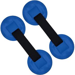 2PCS PVC Strap Handle for Inflatable Boat,Raft, Dinghy, Kayak, Canoe, SUP,Paddle Board PVC Strap Grab Handle (Blue)