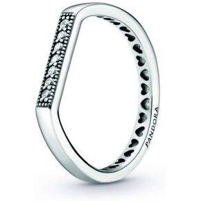 PANDORA Logo Bar Ring