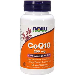 Coq 10, 200 mg - Now Foods - 60 - VegCap