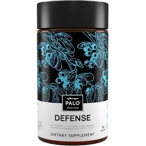 PALO Defense Wellness Formula Vitamins & Herbal Blend - Immune System Support Supplement - with Elderberry, Vitamin C, Zinc, Echinacea, Astragalus, Andrographis— 90 Tabs
