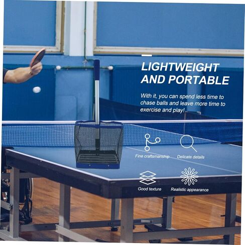 BESPORTBLE Adjustable Ping Pong Ball Picker Portable Table Tennis Retriever Multiple Ball Collector Ping Pong Ball Retrieval Tool for Picking and Storage Balls in Saudi Arabia