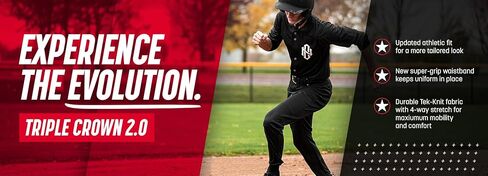 CHAMPRO Men's Triple Crown 2.0 Open Bottom Baseball Pants in Saudi Arabia