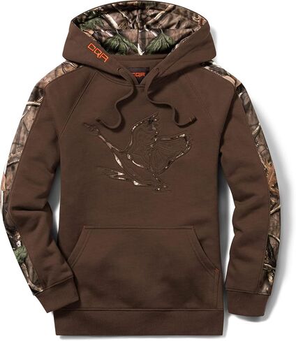 CQR Women's Fleece Pullover Hoodies, Outdoor Front Pocket Hoodie Sweatshirts, Winter Fleece Lined Sweatshirt in Saudi Arabia
