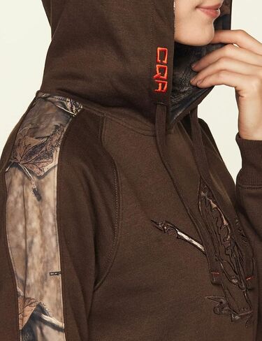 CQR Women's Fleece Pullover Hoodies, Outdoor Front Pocket Hoodie Sweatshirts, Winter Fleece Lined Sweatshirt in Saudi Arabia