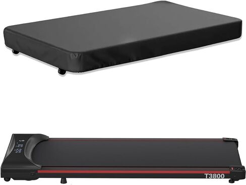 Under Desk Treadmill Cover (Cover Only), Treadmill Cover for Walking Pad Treadmill Under Desk,50L x 23W x 6H Inch, Black in Saudi Arabia