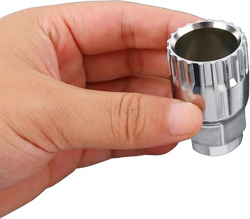 2 Pcs Bike Bicycle Bottom Bracket Removal Sleeve Tool for Shimano FSA, LP, VP - Compatible with Octalink, ISIS (Slive) in Saudi Arabia
