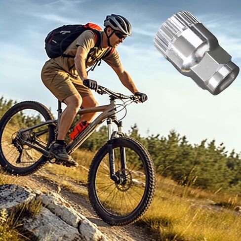 2 Pcs Bike Bicycle Bottom Bracket Removal Sleeve Tool for Shimano FSA, LP, VP - Compatible with Octalink, ISIS (Slive) in Saudi Arabia