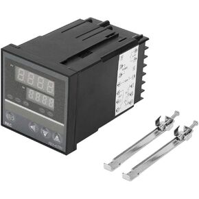 Garosa REX-C700FK02-MY*an PID Digital Temperature Controller Intelligent Control Dual Digital Display Temperature Controller for Seed Germination Reptile Brewing Breeding Incubation Greenhouse
