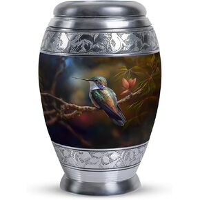 Hummingbird Urn for Ashes for Women, Men, Female - Urns for Human Ashes Adult Male - Small Urns for Human Ashes Keepsake - Burial Urns for Adult Human Ashes - Cremation Urns (3inch)