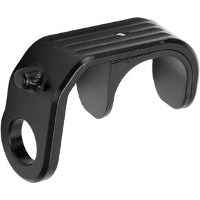 RiToEasysports Bicycle E Shaped Buckle, Aluminum Alloy E Buckle Plastic Polished Lightweight Design Bicycle Hook E Buckle for Brompton