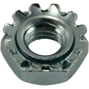 014973268442 Fine Kep Lock Nuts, 10-32, Piece-100