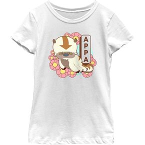 Nickelodeon Avatar: The Last Airbender Chibi Spring Girls Short Sleeve Tee Shirt