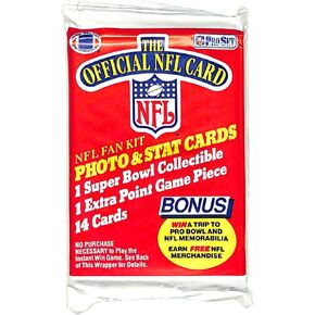 1989 Pro Set Football Series One Pack